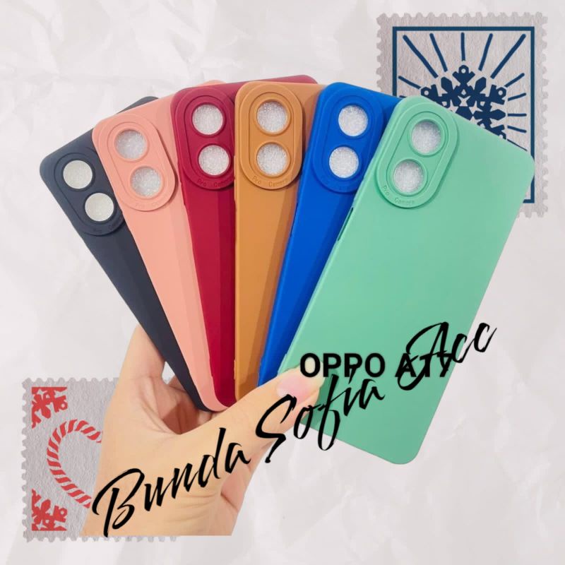 SOFTCASE/CASE PRO CAMERA OPPO A17 TPU CANDY PRO