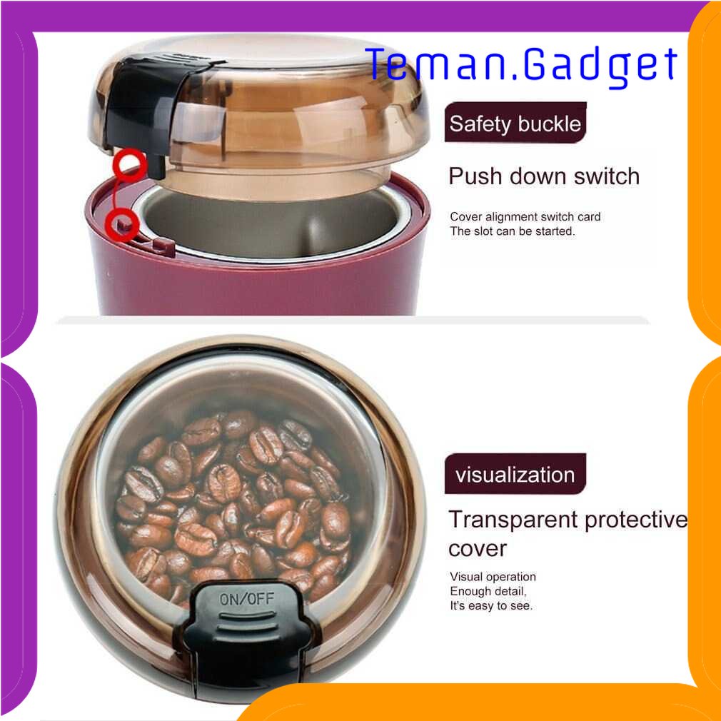 TG - DPR One Two Cups Penggiling Biji Kopi Elektrik Coffee Bean Grinder 150 W - M150A