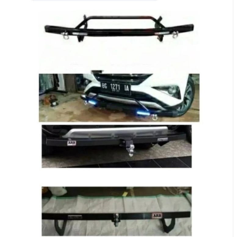 Paket Tanduk Depan &Towing Belakang Besi ARB Mobil BRV Mobilio