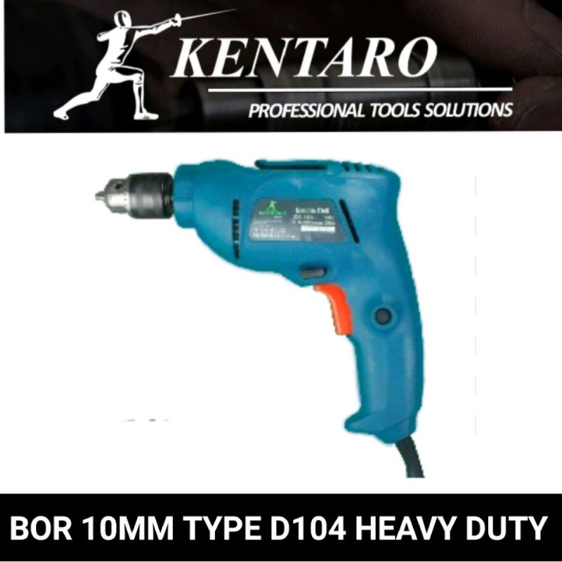 BOR LISTRIK 10MM TYPE D104 HEAVY DUTY KENTARO JAPAN QUALITY