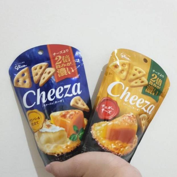 

[BAYAR DITEMPAT] Glico cheeza cheese crackers