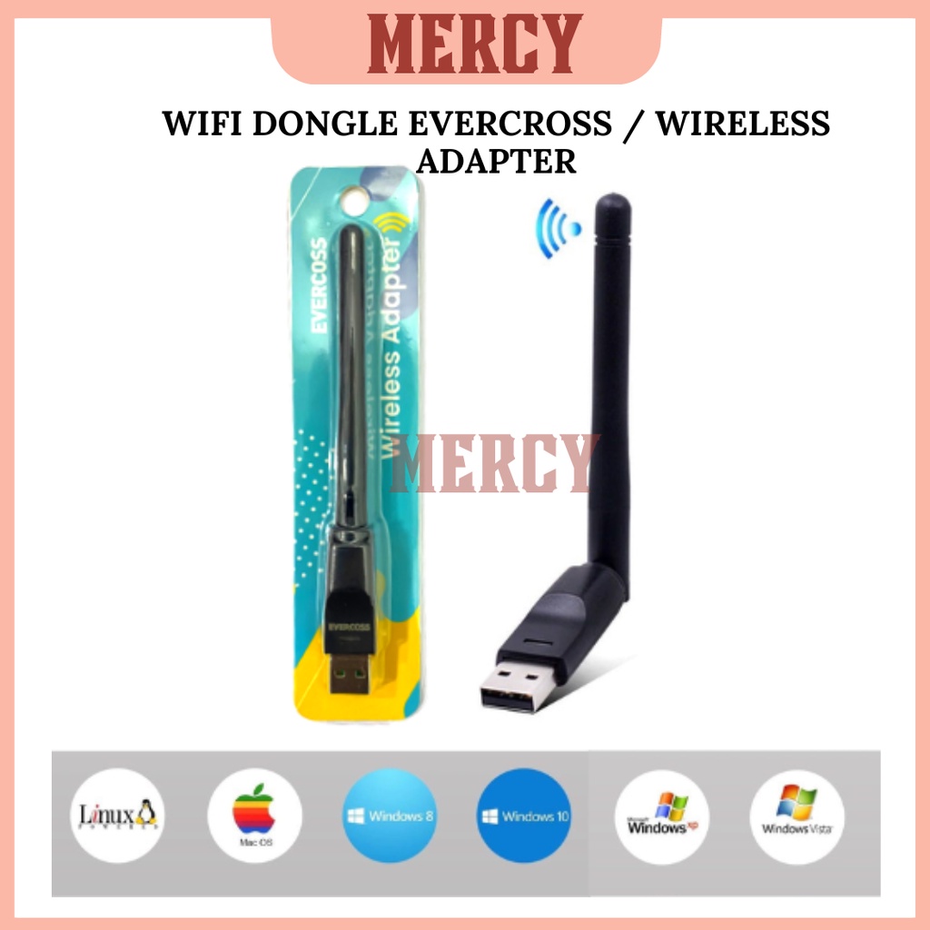 DONGLE WIFI / DONGLE SET TOP BOX EVERCOSS ORIGINAL / WIFI DONGLE