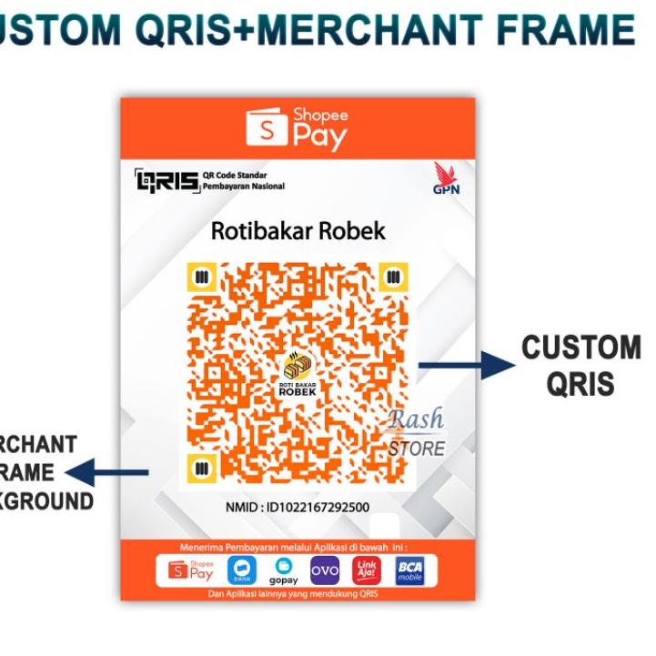 

Lagi Trend CETAK/PRINT CUSTOM QRIS | STANDING ACRYLIC TYPE L ORD+