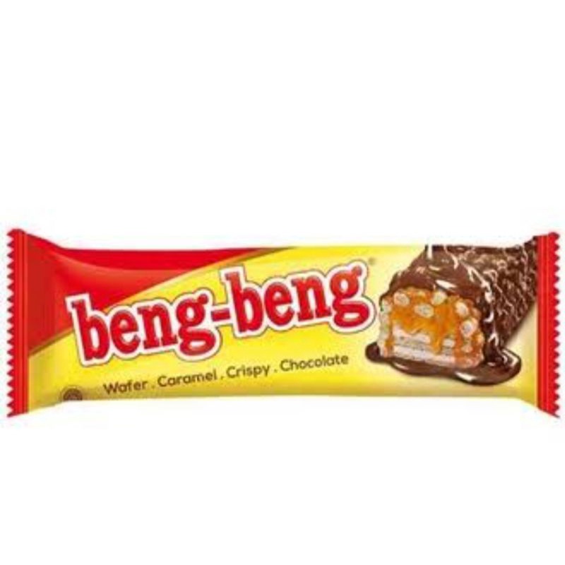 

Beng Beng Wafer, Caramel , crispy, chocolate / makanan ringan