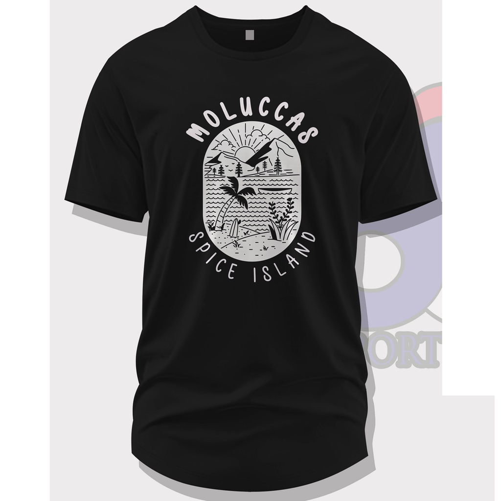 KAOS DISTRO MALUKU / MOLUCCAS SPICE ISLAND KAOS LENGAN PENDEK