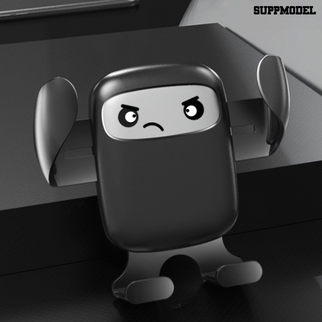 [Auto] Car Phone Holder Universal Gravity Support Kartun Ventilasi Udara Mobil Ponsel Klip Mount Berdiri Untuk Mengemudi