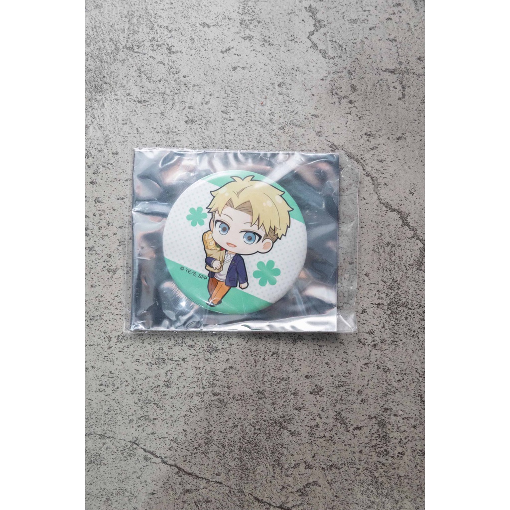 SPY x FAMILY Tekutoko Can Badge Pin Loid Forger Bell House