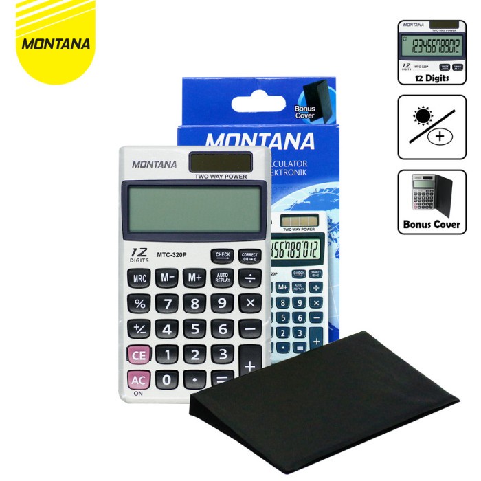 

TERUJI Calculator / Kalkulator Montana MTC 200 P/ 8 Digits