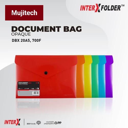 

MAP KANCING A5 INTERX OPAQUE/DOCUMENT BAG BUTTON A5 OPAQUE