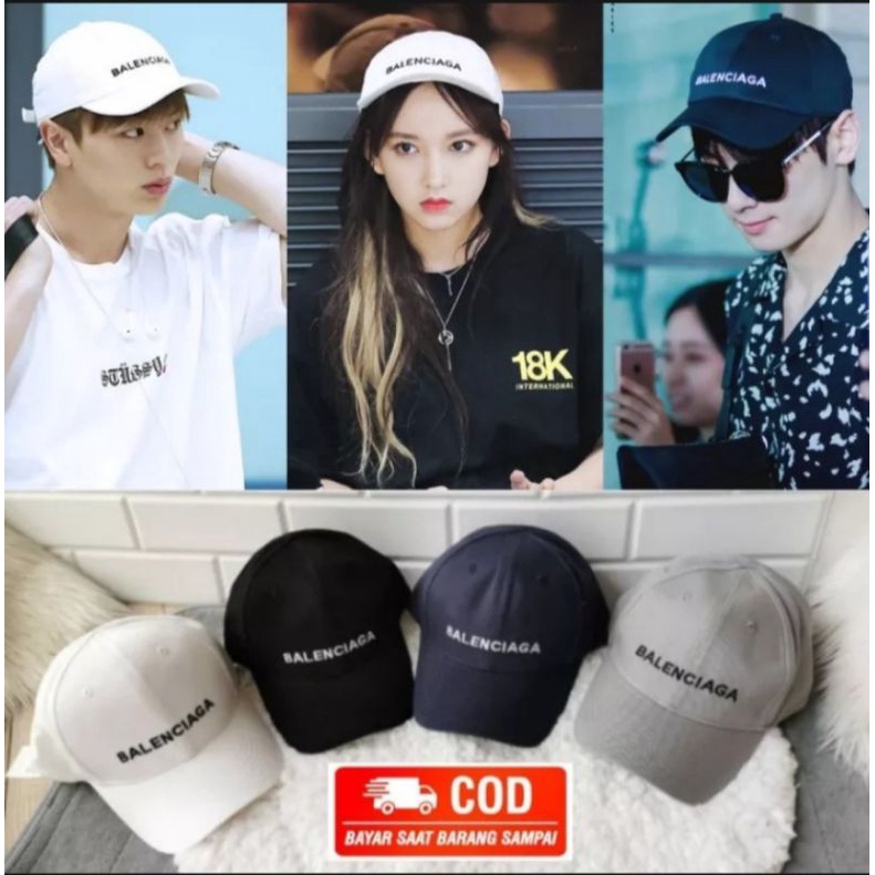 termurah promo topi keren pria wanita topi kekinian topi hitam putih topi keren