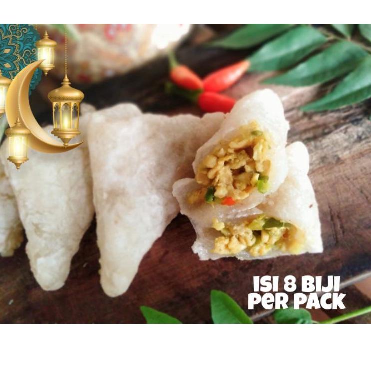 

BIG DISKON CIRENG ISI AYAM KARI HALAL NON MSG/CIRENG ISI PREMIUM/CIRENG VARIAN ISI/isi 8 biji per pack ✮ 876