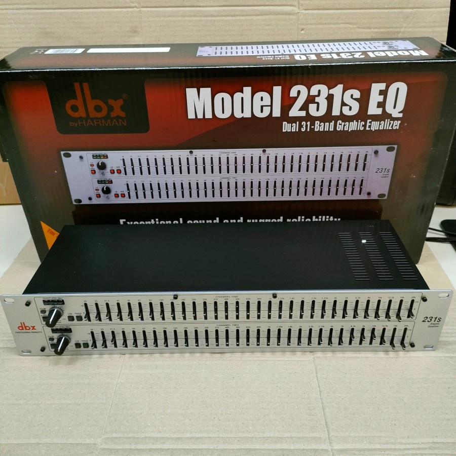 EQUALIZER DBX 231S ( 2 x 31 CHANNEL ) GRADE A QUALITY