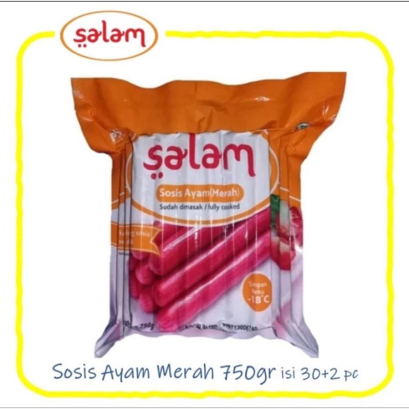 

Salam Sosis Ayam (Merah) 750 Gr