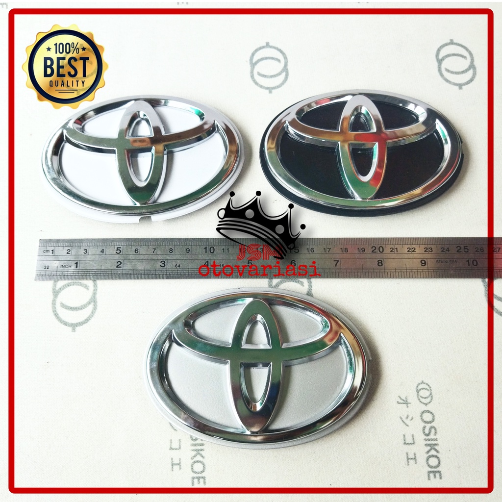 Logo Ban Serap Toyota Rush Original Toyota/ Logo Emblem Ban Serap Toyota RUSH Kaki 2