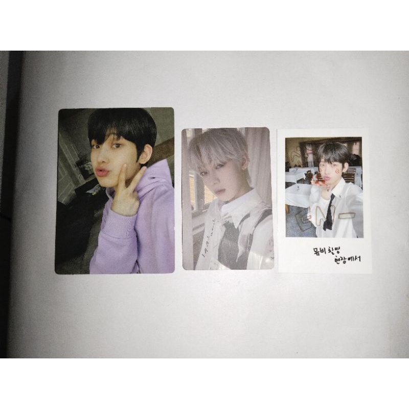 Enhypen Sunoo En-Connect Special Polaroid Trading Card // 1st membership membkit photocard // border