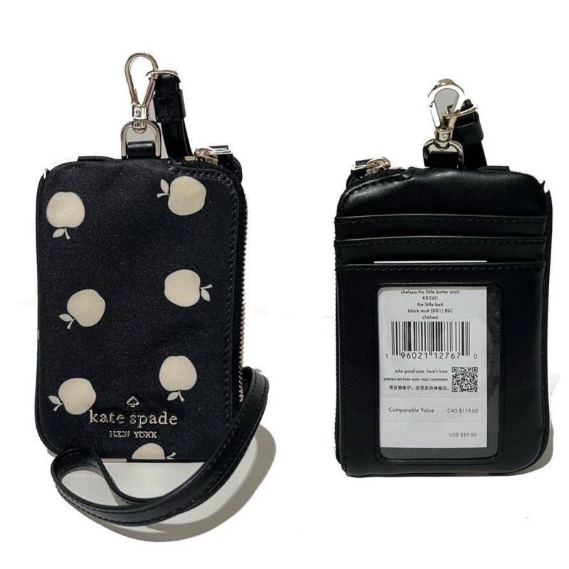 Jual DOMPET KARTU BRANDED WANITA ORIGINAL Kate Spade Chelsea Lanyard Id Tag + Card Holder