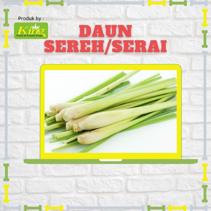 

Daun sereh/serai fresh 250gr, daun sereh, daun serai, daun sereh/serai segar