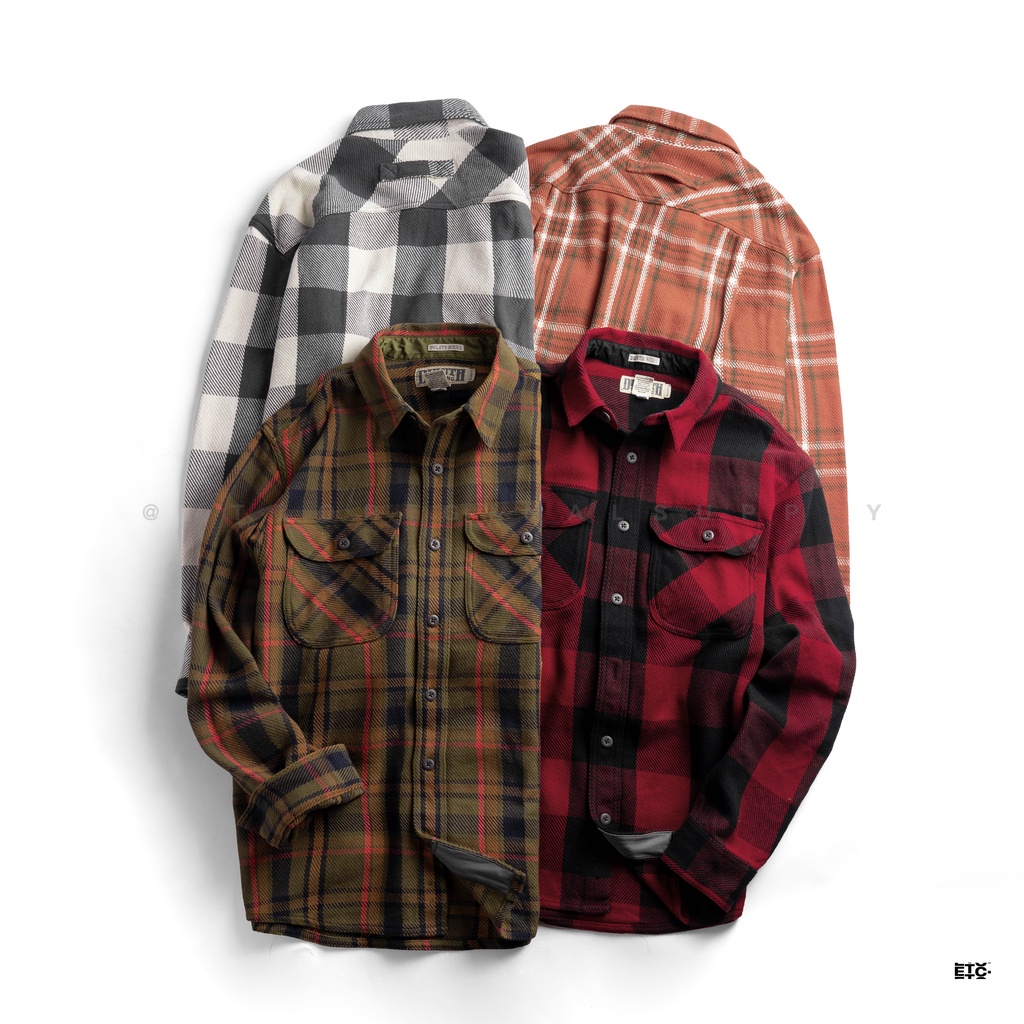 DLTH Untucked Free Swingin' Flannel Relaxed Fit Shirt