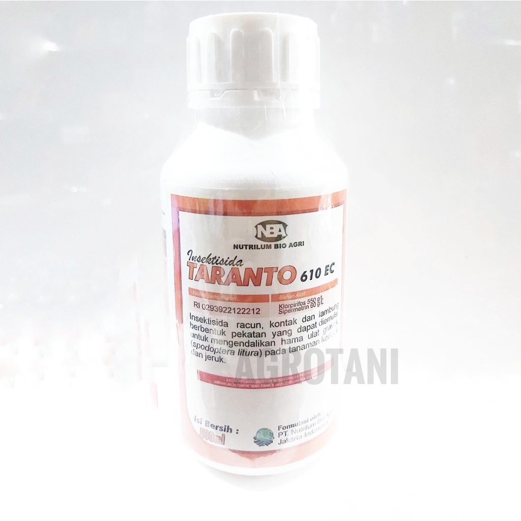Insektisida Taranto 610EC 500ml | Insektisida sejenis Starban, starelle, fostin dll