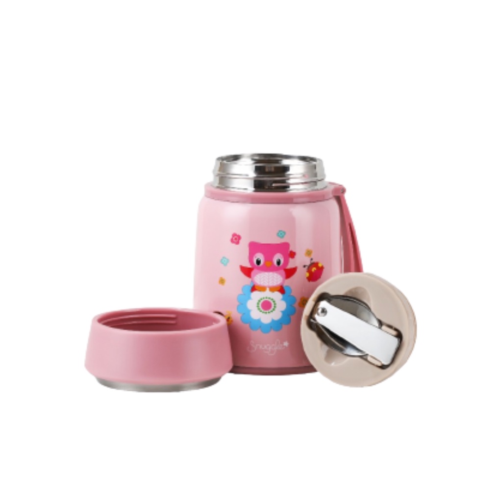 [PROMO FREE KERTAS KADO] Crown Snuggle Fancy Vacuum Jar Thermos Penyimpanan Makanan 530ml