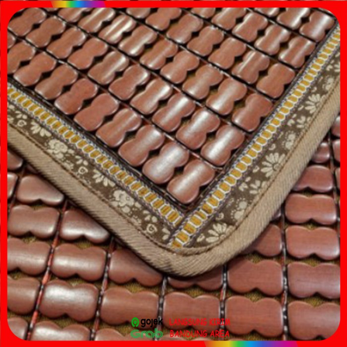 [Stok] Alas Kasur Bambu 200 X 80 Cm/Tikar Bambu Pendingin Badan/Alas Tidur