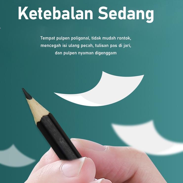 Super Viral 12 pcs Pensil gambar sketsa set lengkap 2H H F B HB 2B 3B 4B 5B 6B 7B 8B Charcoal Pensil Set