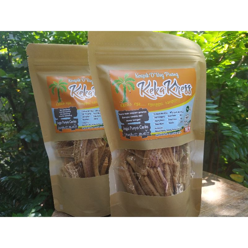 

Keripik Debog pisang 100gr rasa balado