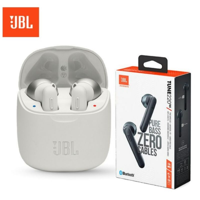 JBL TUNE 220 TWS EARBUDS HEADSET BLUETOOTH ORI SUPER CLONE LIVE