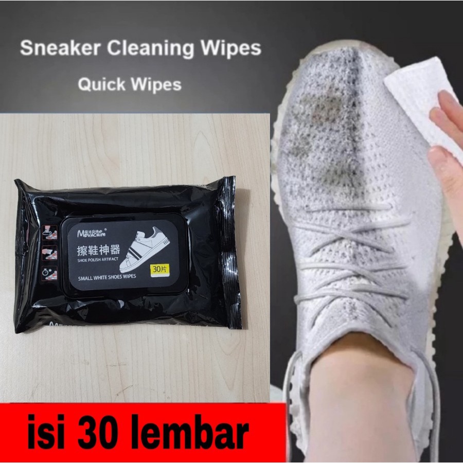 NA -Pembersih Sepatu Sneaker Tissue Khusus Lap Sepatu Shoes Wipes