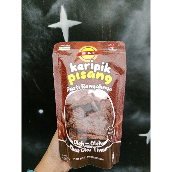

Keripik Pisang Coklat Behije