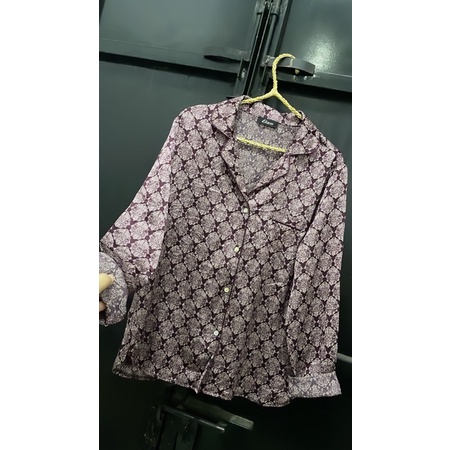 kemeja sutra vintage sultan