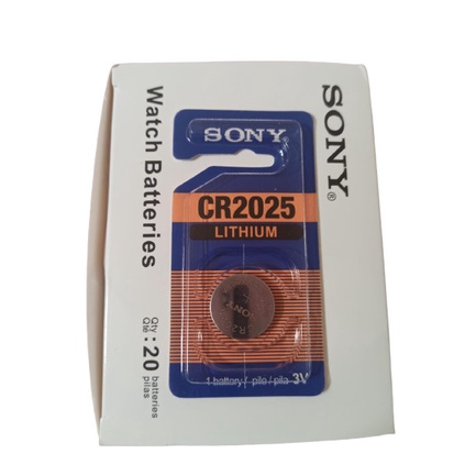 Baterai Lithium Sony 3V CR 2032 2025 2016 1620 1616 1632 1220 SR920 SR621