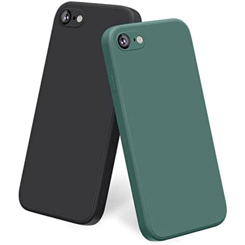 Untuk Iphone6 6s 78 Plus SE 2020 2022 Silikon Shockproof Bumper Cover Dengan Lapisan Microfiber Untuk iPhone X XS Max XR