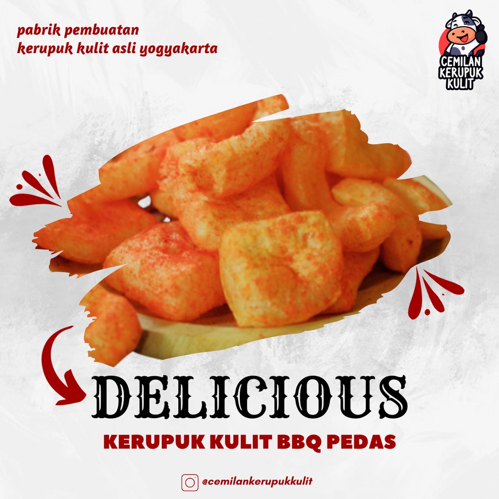 

Cemilan kerupuk kulit 100gr / kerupuk kulit asin / Kerupuk Kulit Asli Jogja