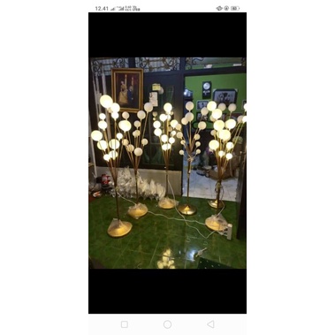 lampu standing LED ball