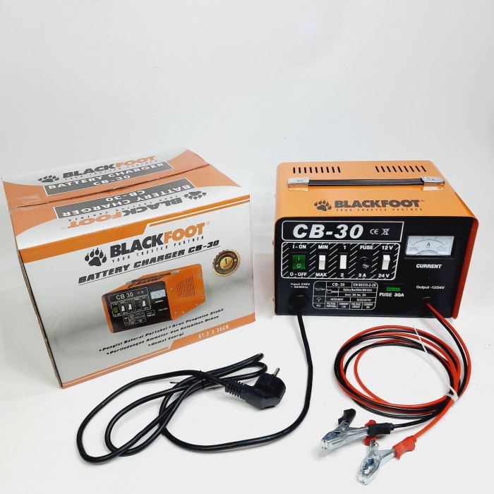 Battery Charger / Charger Aki 30A BLACKFOOT CB-30