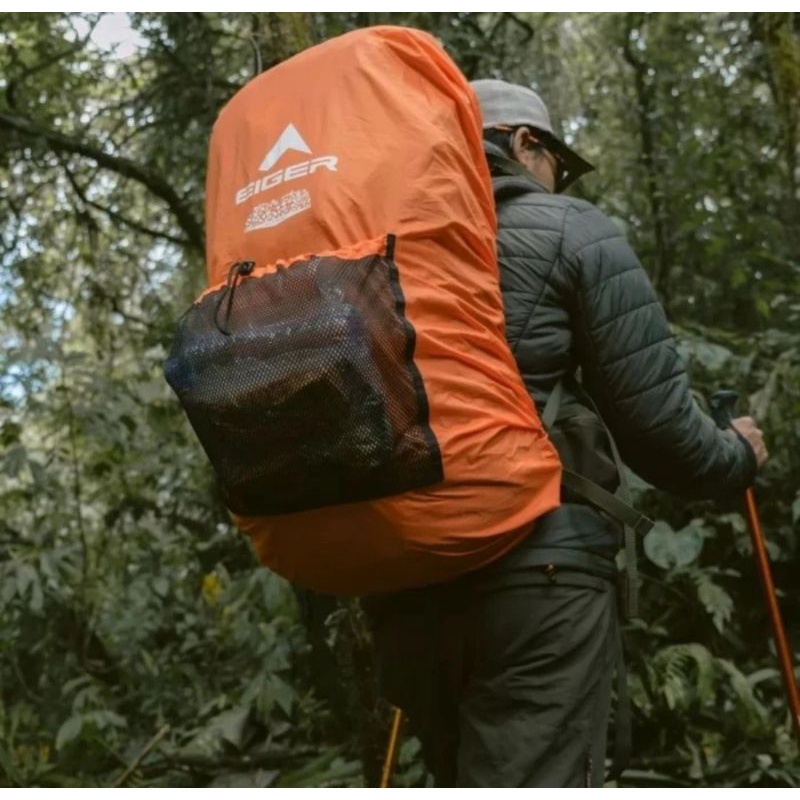 AlhamdulillahEIGER raincover rain cover COVERBAG pelindung tas 30L 35L 30 35 L