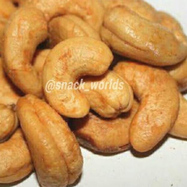 

✴Bestseller ZCVUA 500gram Mede Panggang ( Oven ) Roasted cashew grosir - Asin Bawang 60 ➼Stock Banyak