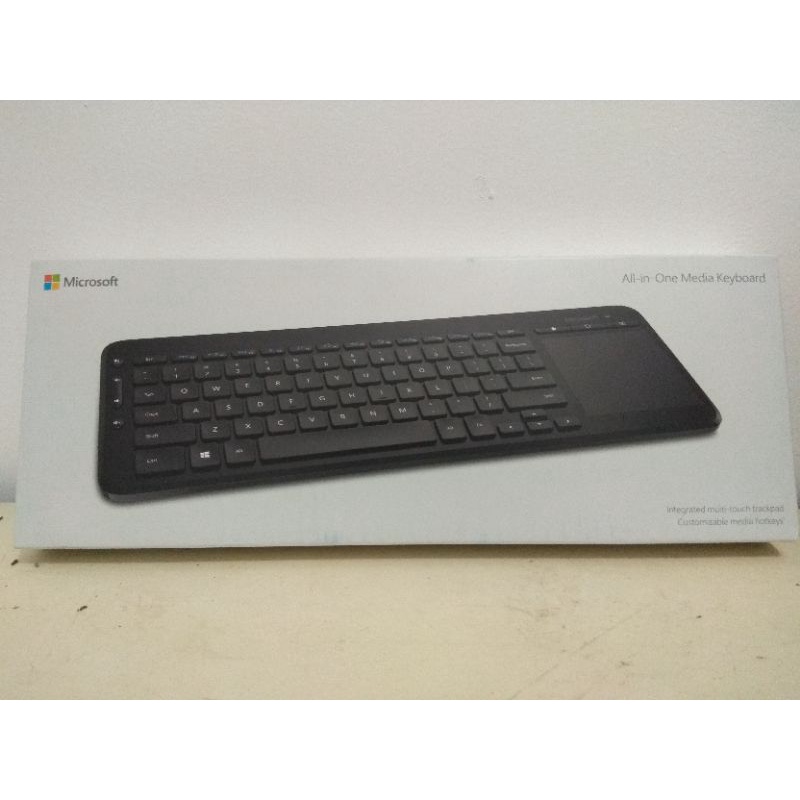 Keyboard Wireless Komputer Microsoft All in One Media