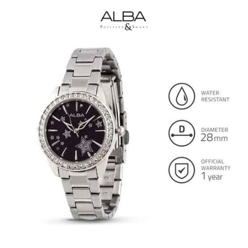 Jam Tangan Wanita Alba AXT817 Analog Watch Original AXT817X1