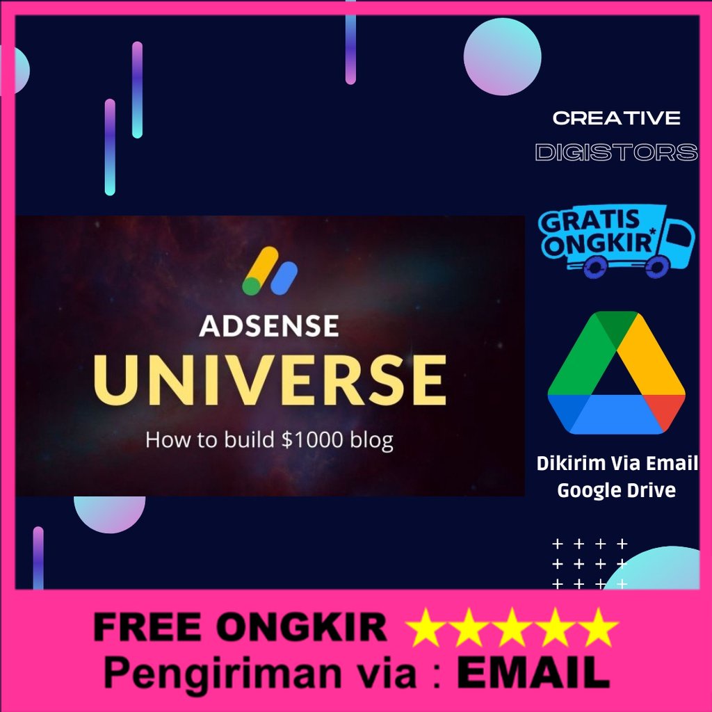 Adsense Universe - Kursus Belajar Adsense Bule Lengkap l Bergaransi