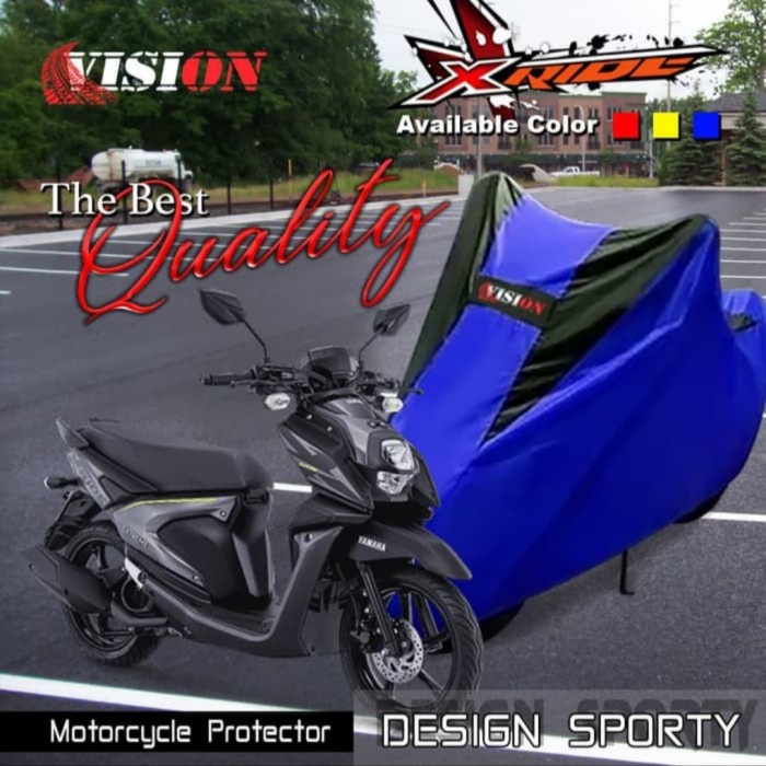 COVER MOTOR VARIO BEAT MIO SCOOPY GENIO FINO SARUNG BODY MOTOR VISION2