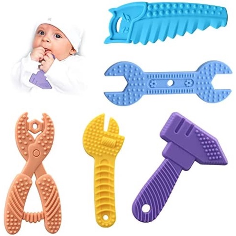 George Baby Silicon Teether Tools Shape / Gigitan Bayi