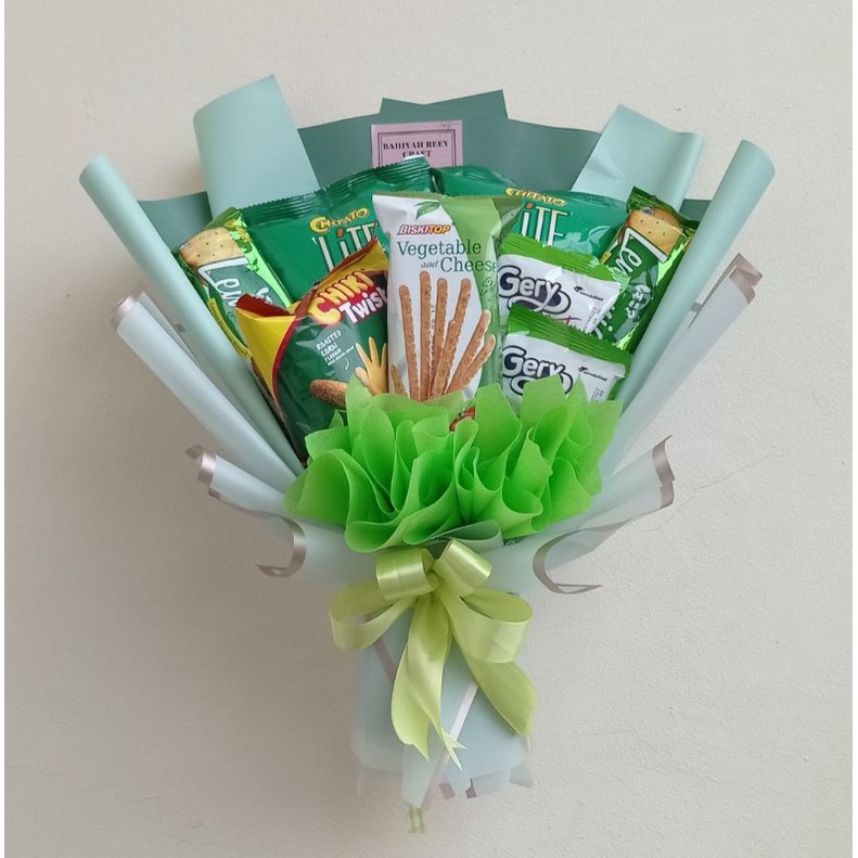 bouquet snack wisuda / bouquet snack murah / buket snack