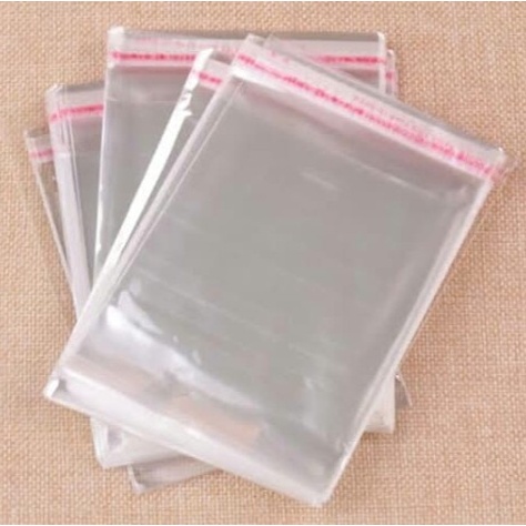 Opp lem plastik bening aneka ukuran