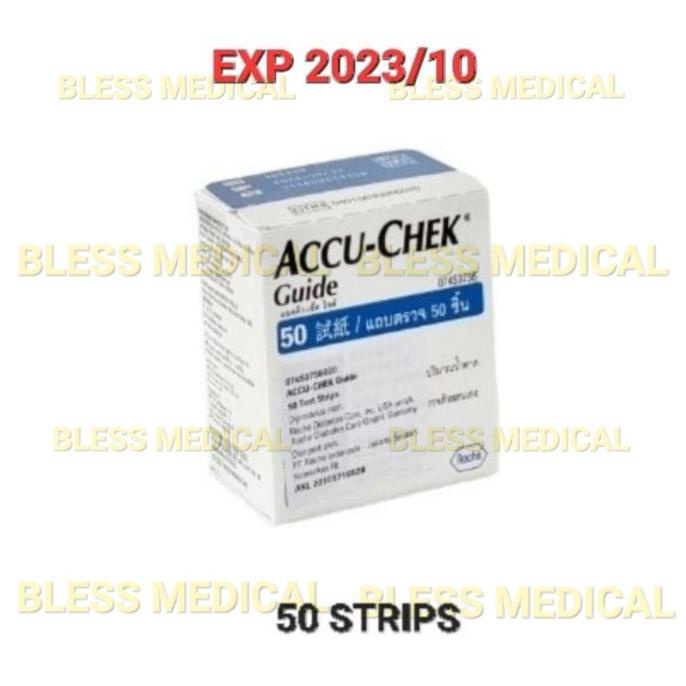 Strip Accu Chek Guide 50 Test Strip/Accu Check Guide Test Strip