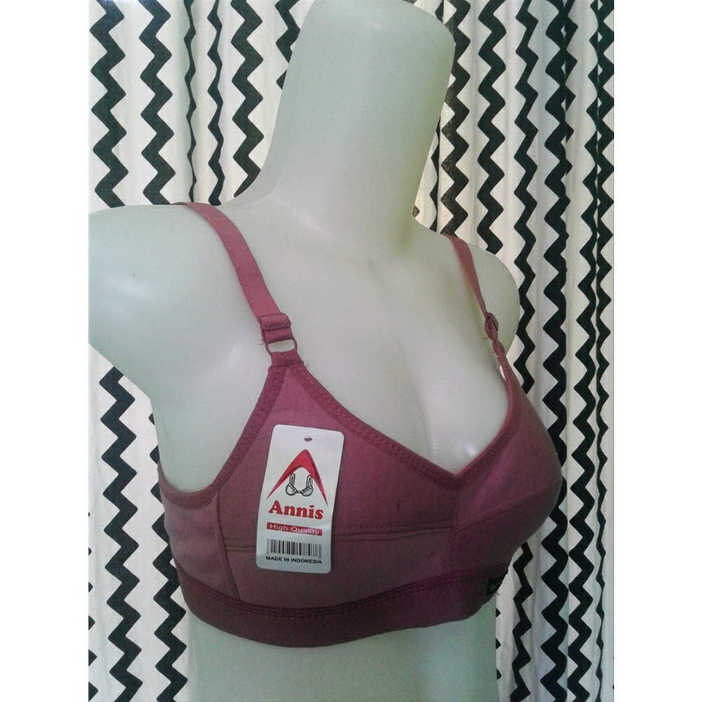 3pcs Termurah Sport Bra Tanpa Kawat Busa Tipis Size 34 36 38 40 42 / BH Pakaian Dalam Wanita Kutang Bahan Katun Lembut COD tokozifa25