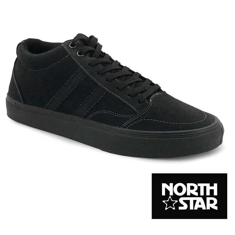 North Star Sepatu Pria Vampe Black