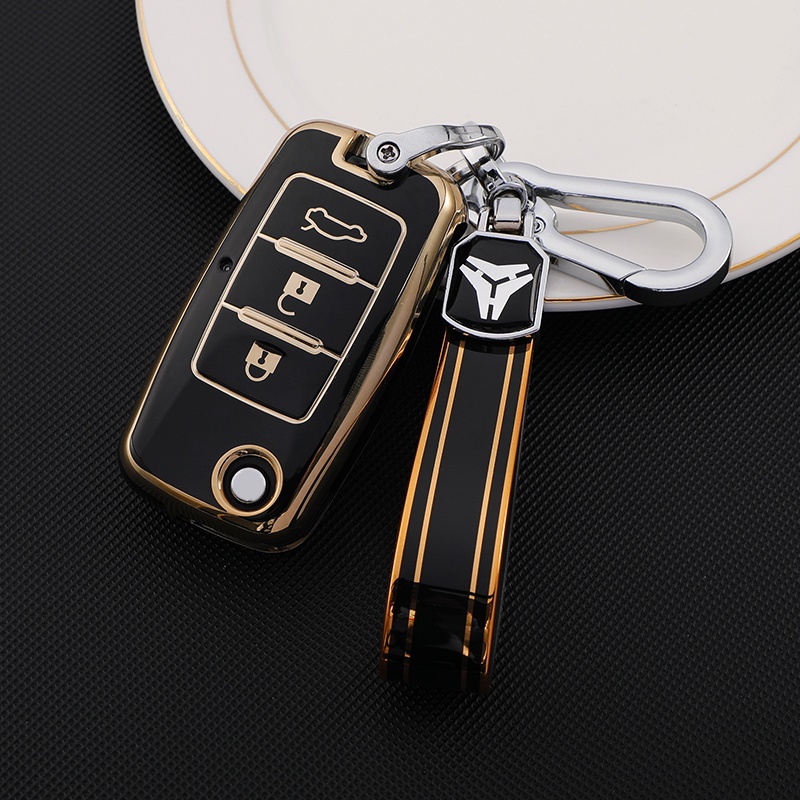 Casing Kunci Flip Mobil Case Cover Shell Fob Untuk Dongfeng Populer Forthing SX6 X6 M3M5 M5LM3L Aksesoris