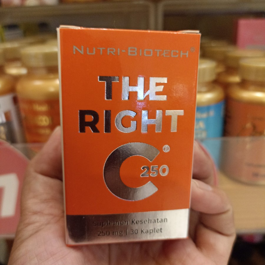 (Bonus Shaker Min Order 5 pcs) Nutri Biotech The Right c Vitamin c 300 mg